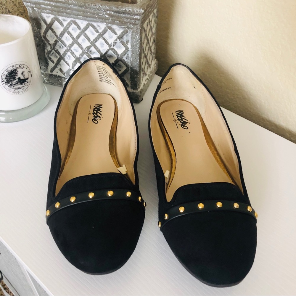 Mossimo Black Studded Flats